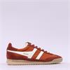 Gola Firefly Retro T Toe Nylon Trainer - Rust Combi